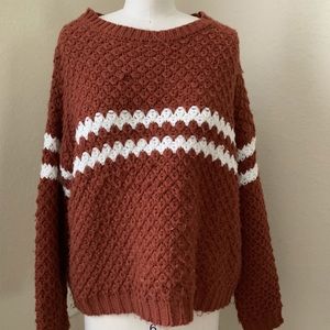 Forever 21 Chevron Sweater